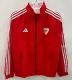 25-26 Sevilla Red & White Double Sided Windbreaker (双面风衣)