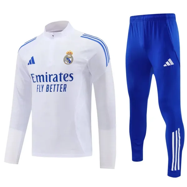 25-26 RMA White Half Pull Tracksuit (半拉链)