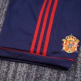 1998 Spain Home Kids Retro Soccer Jersey