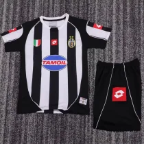 2002-2003 JUV Home Kids Retro Soccer Jersey