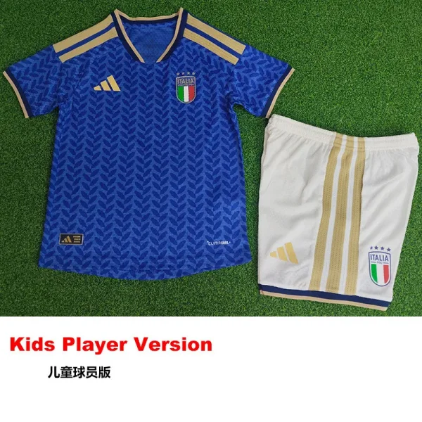 26-27 Italy Home Kids Player Version Soccer Jersey (球员童装)