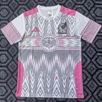 25-26 Mexico Pink Grey Special EditionTraining Shirts