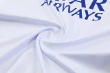 25-26 PSG White Half Pull Tracksuit (半拉链)