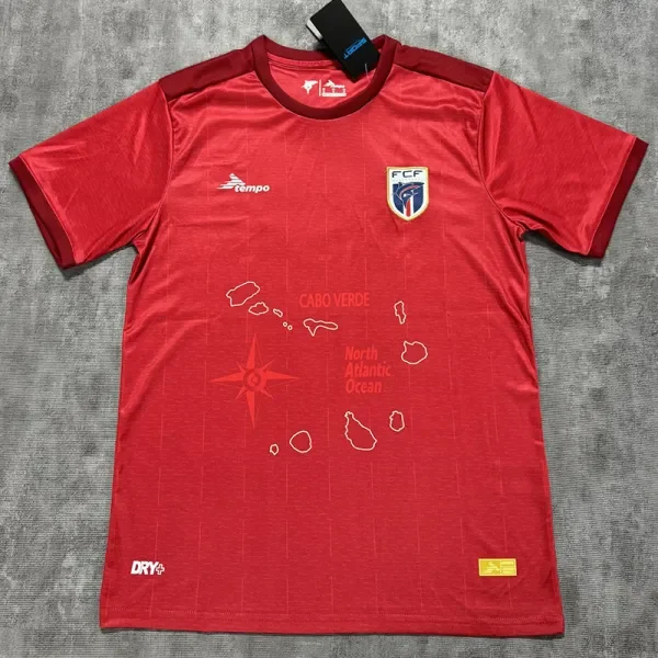 2025 Cape Verde Third Fans Soccer Jersey