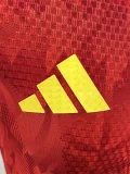 2026 Belgium Home Long Sleeve Player Version Soccer Jersey (长袖球员)