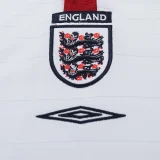 2004 England Home Kids Retro Soccer Jersey