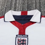 2004 England Home Kids Retro Soccer Jersey