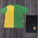 1992-1994 Man Utd Away Kids Retro Soccer Jersey