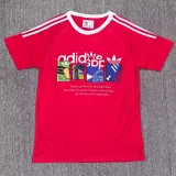2025 AD Red Casual T-Shirt (三叶AD)蓝色