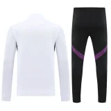 2025-26 Man Utd White Jacket Tracksuit