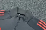 2025-26 Bayern Gray Jacket Tracksuit