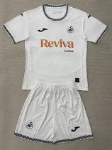 2025-26 Swansea City Home Kids Soccer Jersey
