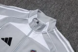 2025-26 RMA Gray Jacket Tracksuit #A2596