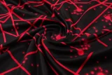 2025-26 ATM Red Black Half Pull Tracksuit (半拉链)