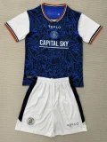 2025-26 Luton Town Away Kids Soccer Jersey