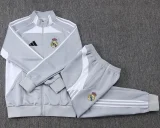 2025-26 RMA Gray Jacket Tracksuit #A2596