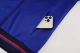 2025-26 Lyon Royal blue Jacket Tracksuit