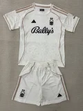 2025-26 Nottingham Forest Away Kids Soccer Jersey