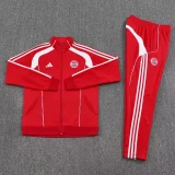 2025-26 Bayern Jujube red Jacket Tracksuit #07