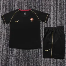2006 Portugal Away Kids Retro Soccer Jersey