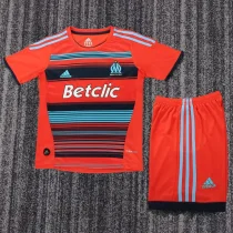 2011-2012 Marseille Away Kids Retro Soccer Jersey
