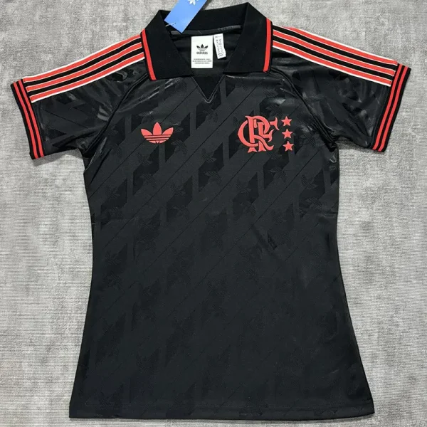 2025-26 Flamengo Black Casual Edition Women Training shirts (女)