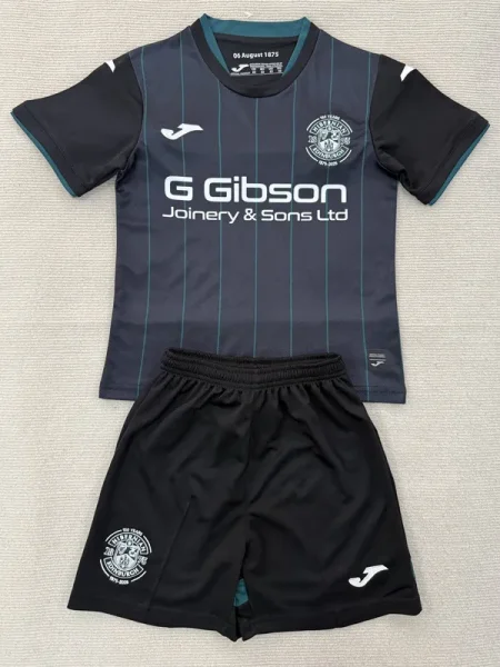 2025-26 Hibernian FC Third Kids Soccer Jersey
