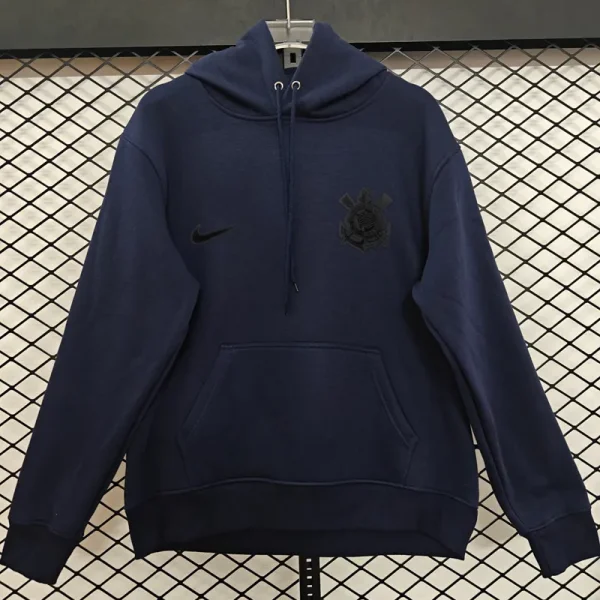 2025-26 Corinthians Royal blue Hoody 宝蓝色(黑标加绒)