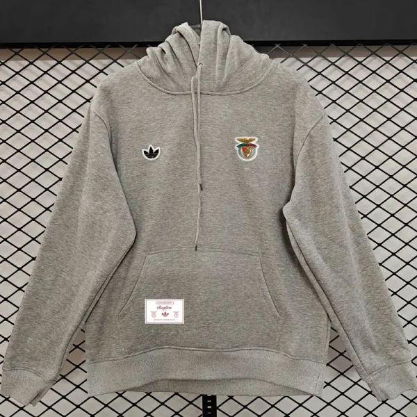 2025-26 Benfica Grey Hoody 灰色(加绒)