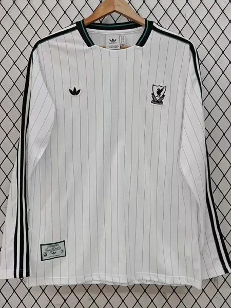 2025-26 LIV White Casual Edition Long Sleeve Training (长袖)