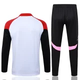2025-26 ARS White Half Pull Tracksuit #B25115(半拉链)