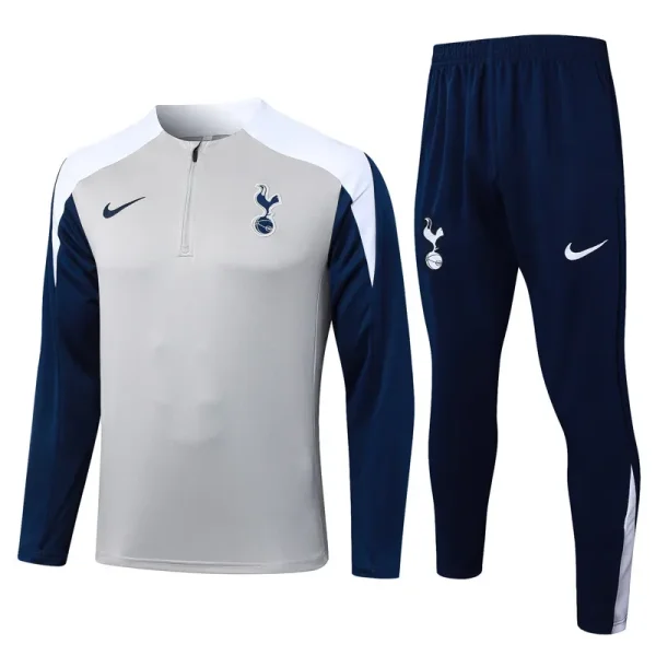 2025-26 TOT Light gray Half Pull Tracksuit #B25117(半拉链)