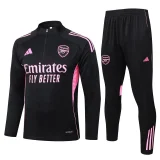 2025-26 ARS Black Half Pull Tracksuit #B25116(半拉链)