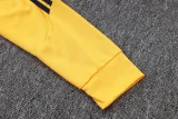 2025-26 Boca Juniors Yellow Jacket Tracksuit #A2595A