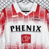 1991-1992 Cannes FC Home Long Sleeve Retro Soccer Jersey (长袖)