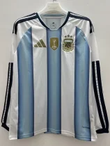 26-27 Argentina Home Long Sleeve Soccer Jersey (长袖)