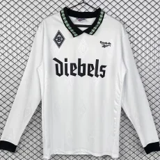 1995-1996 Monchengladbach Home Long Sleeve Retro Soccer Jersey (长袖)