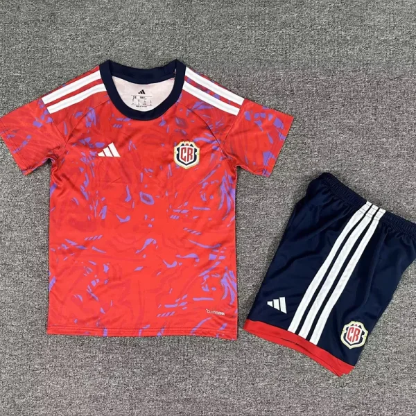 2026-27 Costa Rica Home Kids Soccer Jersey