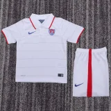 2014 USA Home Kids Retro Soccer Jersey