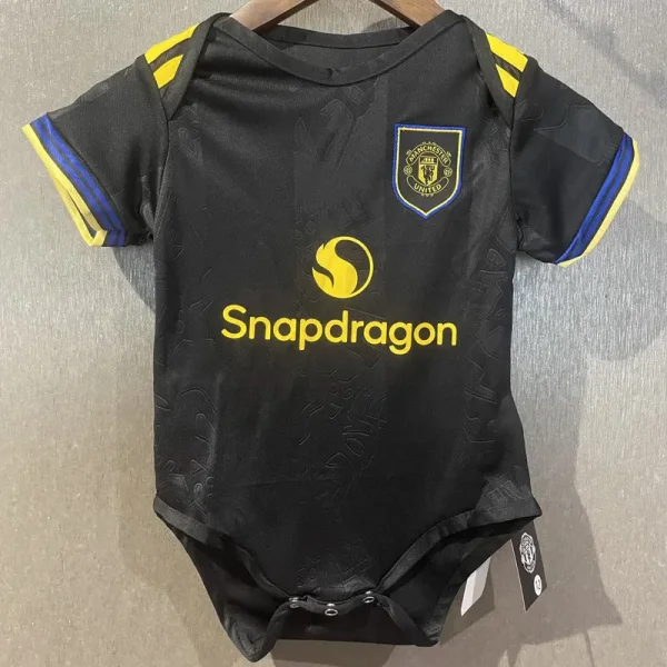 2025-26 Man Utd Third Baby Infant Crawl Suit