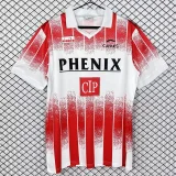 1991-1992 Cannes FC Home Retro Soccer Jersey