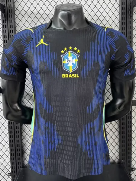 26-27 Brazil Blue Player Version Soccer Jersey