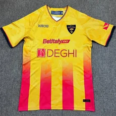 2025-26 Lecce Home Fans Soccer Jersey