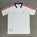 2025-26 Roma White Casual Edition Fans Training shirts
