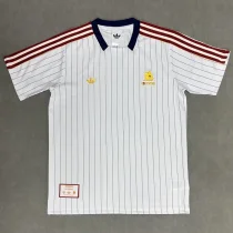 2025-26 Roma White Casual Edition Fans Training shirts