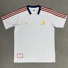 2025-26 Roma White Casual Edition Fans Training shirts