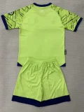 2025-26 West Ham Green Goalkeeper Kids Soccer Jersey