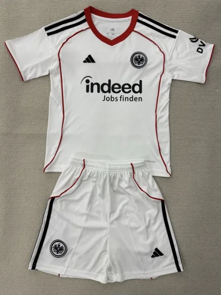 2025-26 Frankfurt Away Kids Soccer Jersey