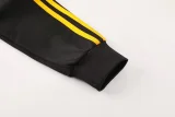 2025-26 Roma Black Jacket Tracksuit #07
