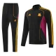 2025-26 Roma Black Jacket Tracksuit #07